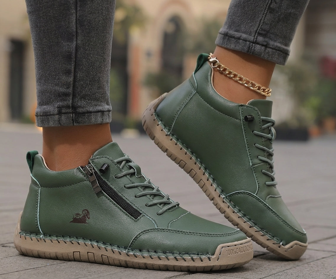 Soleil™ Orthopedic Comfort Zip Sneakers